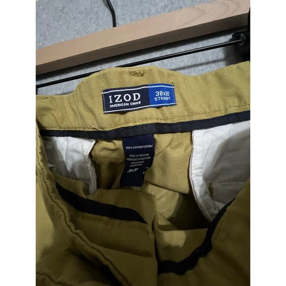 Izod Straight Chino Khaki - Picture 2 of 6